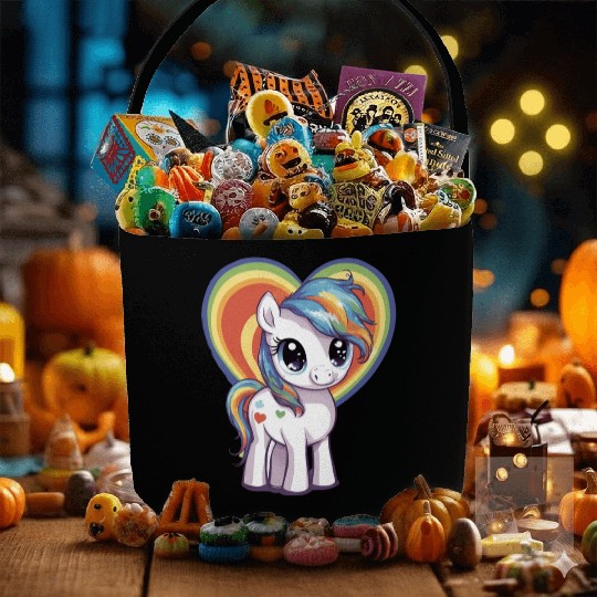 Love Pony Fabric Baskets