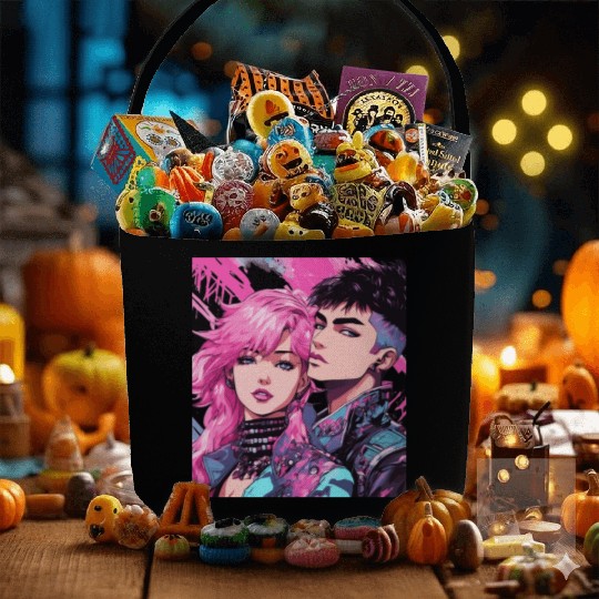 80s Fashion Fabric Baskets