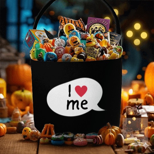 I love me affirmation Fabric Baskets