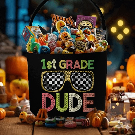 Kindergarten Teacher Funny Student 1st Graduation Fabric Baskets