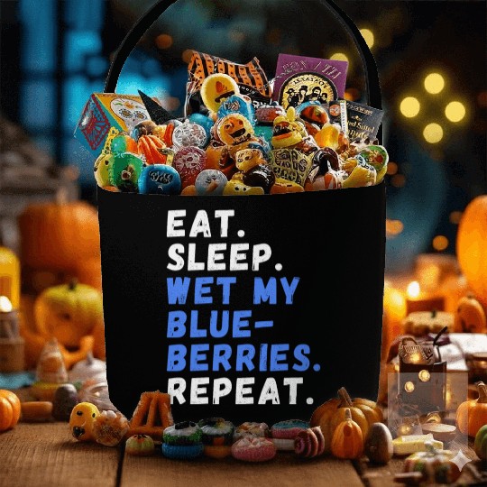 Berry Picking Blueberry Gardening Fabric Baskets