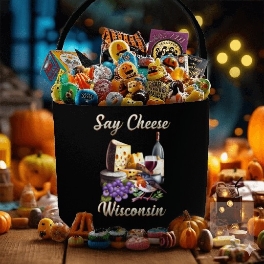 Say Cheese, Wisconsin Fabric Baskets