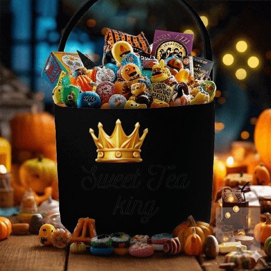 sweet tea king Fabric Baskets