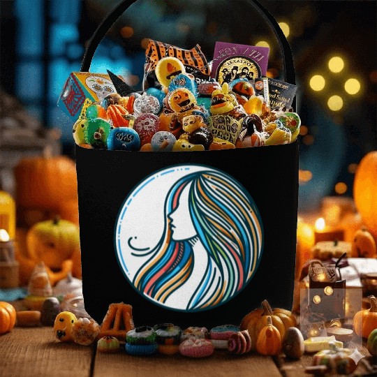 Woman, Spectrum of Serenity Fabric Baskets