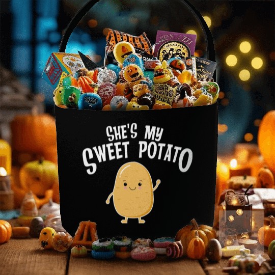 She's My Sweet Potato Fabric Baskets