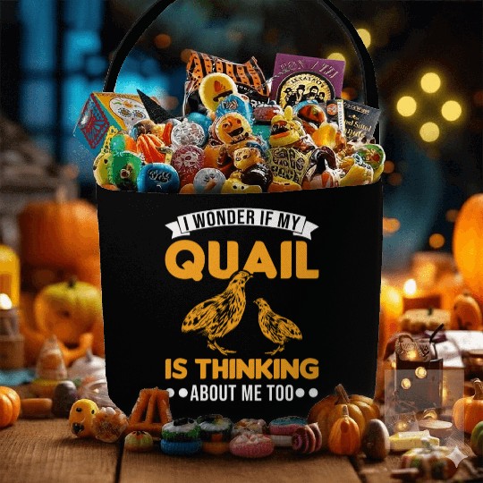 Warning Quail Breeding Breeders Fabric Baskets