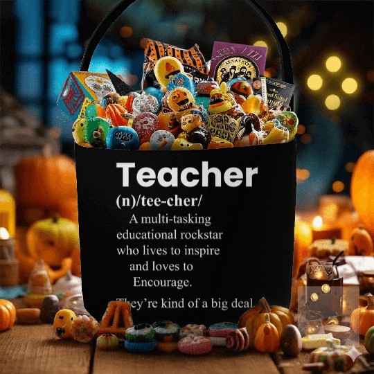 Teacher Definition Teacher Appreciation Fabric Baskets