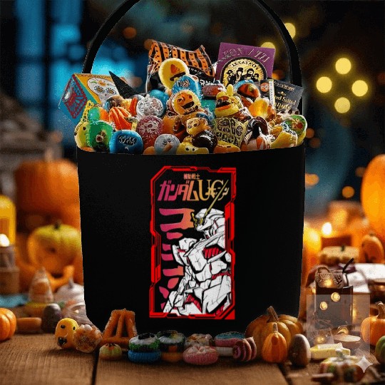 Gundam unicorn Fabric Baskets