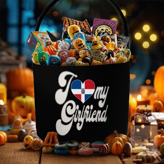 DRI Love My Dominican Girlfriend Fabric Baskets