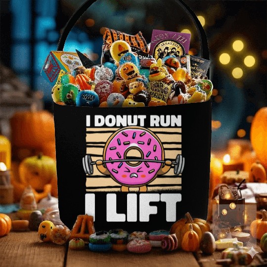Fitness Donut Donut Gym Fabric Baskets