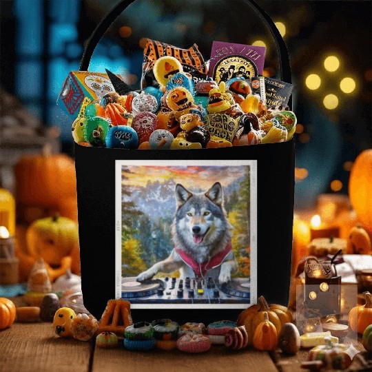 DJ Wolf Wilderness Mix Fabric Baskets