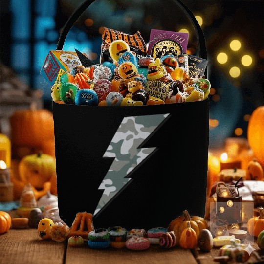 Camo Bolt Fabric Baskets