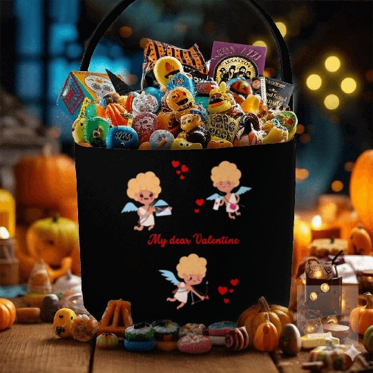 Spread love and Embrace cupid's charm! Fabric Baskets