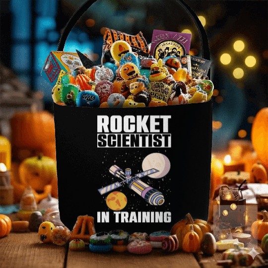 Rocket Scientist Studied Science In Training Fabric Baskets