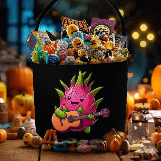 Dragon Fruit Jam: Playing the Guitar Fabric Baskets