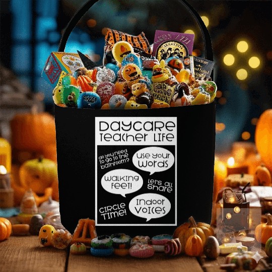 Daycare Teacher Gift Daycare Provider Gifts Fabric Baskets