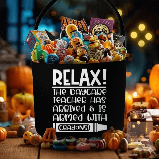 Daycare Teacher Gift Daycare Provider Fabric Baskets