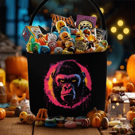 Angry Gorilla Fabric Baskets