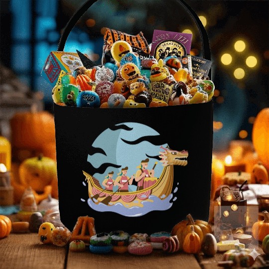 Chinese Dragon Boat Dragon Boat Racer Gift Fabric Baskets