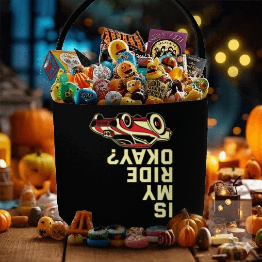 Funny Drag Racing Race Car Driver Fabric Baskets