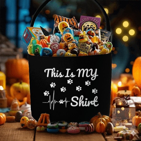 this is my dog walking Fabric Baskets gift for pet walkers