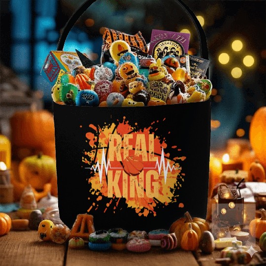 real king basketball Fabric Baskets