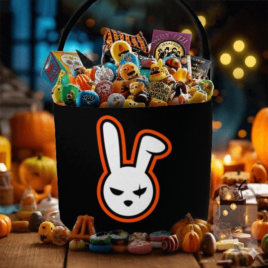 Angry Bunny Fabric Baskets