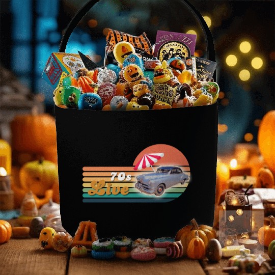 Retro old school style Fabric Baskets