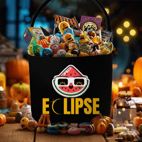 Eclipse Slice: Melon with Attitude! Fabric Baskets