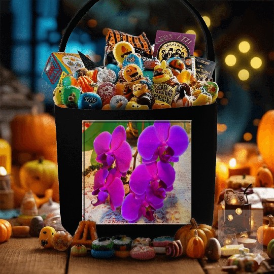 Orchid 3 Fabric Baskets