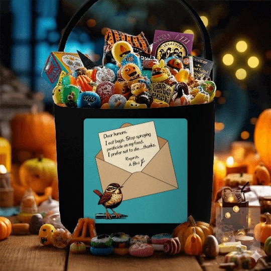 Cute Little Angry Bird Design Fabric Baskets