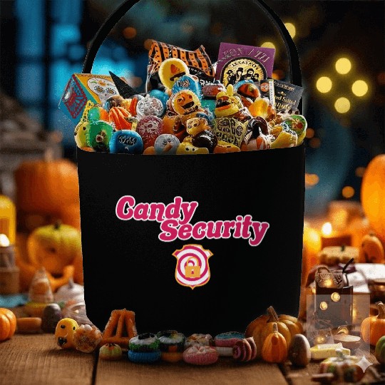 Candy Security Kids Parents Matching Birthday Fabric Baskets