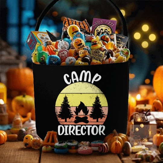 Counselor Camper Summer Camp Director Fabric Baskets