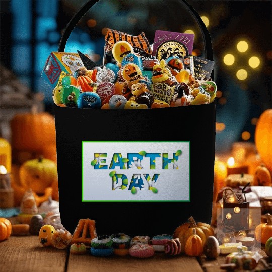 Earth day Fabric Baskets