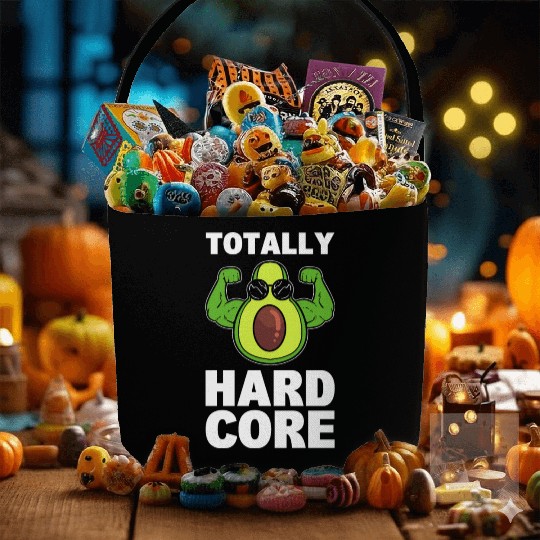 Avocado Gym Workout to attend gym and exercise Fabric Baskets