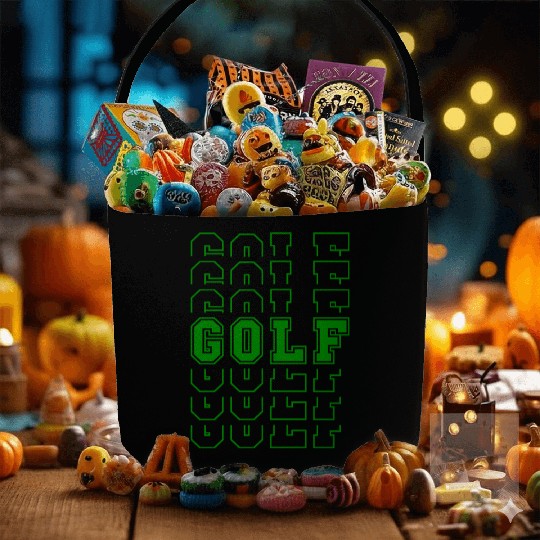 Golf Sport Multi Word Style Fabric Baskets