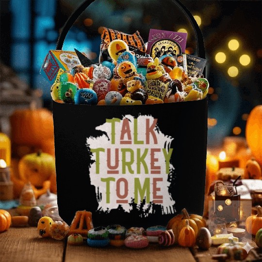 Talk Turkey to Me Fabric Baskets