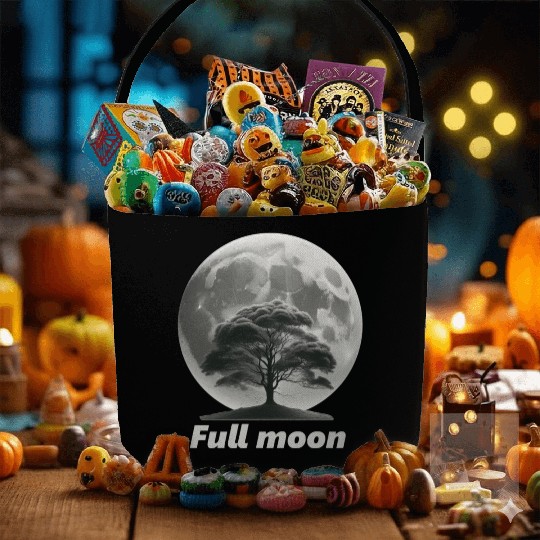 Full moon Fabric Baskets