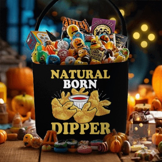 Natural Born DipperFunny Crab Rangoon Fabric Baskets