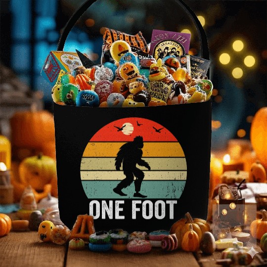 Foot Amputee Amputee Big Foot Limb Loss Fabric Baskets