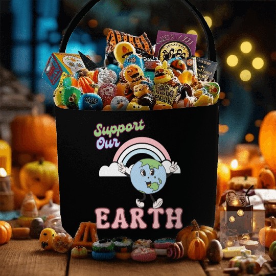 Support Our Earth Day Fabric Baskets