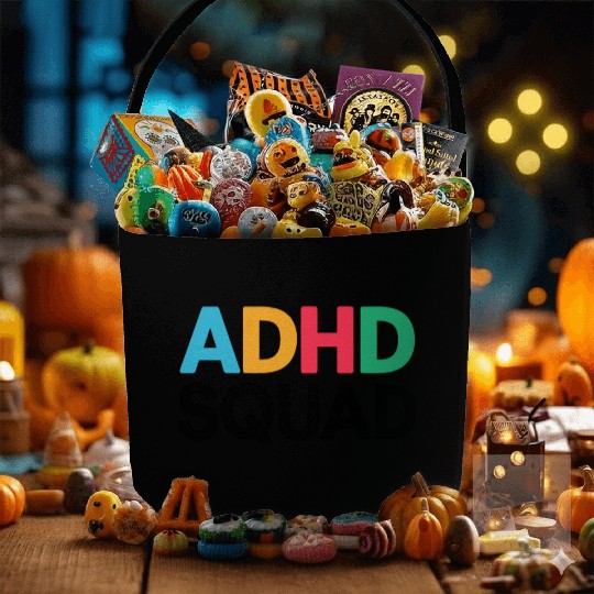Embrace Neurodiversity Celebrate Adhd Awareness Fabric Baskets