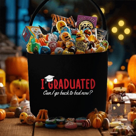 Funny Graduate Relaxation Fabric Baskets