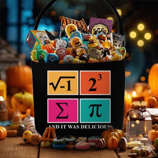 Pi Day I Ate Some Pie and It Was Delicious Math Fabric Baskets