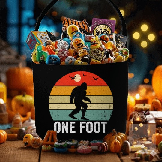 Foot Amputee Amputee Big Foot Limb Loss Fabric Baskets