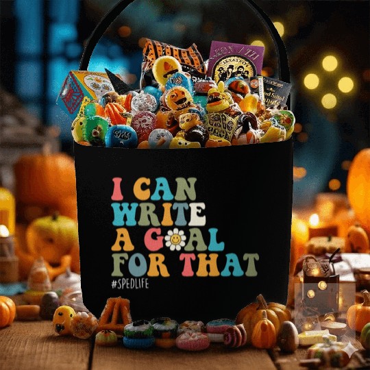 Special Education Sped Teacher I Can Write A Goal Fabric Baskets