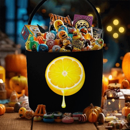 Citrus - Fruits - Orange - Lime - Grapefruit - Lem Fabric Baskets