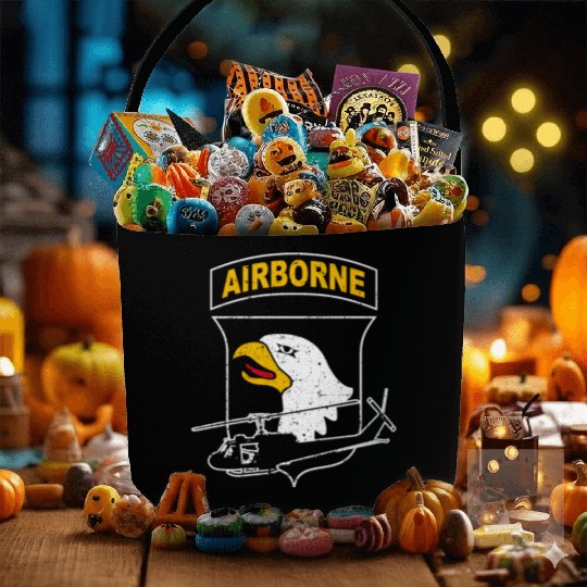 101st Airborne Division Fabric Baskets