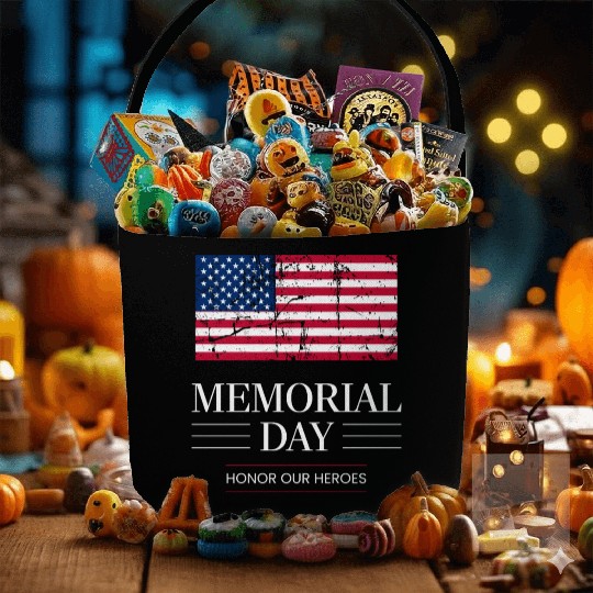 Memorial Day Fabric Baskets