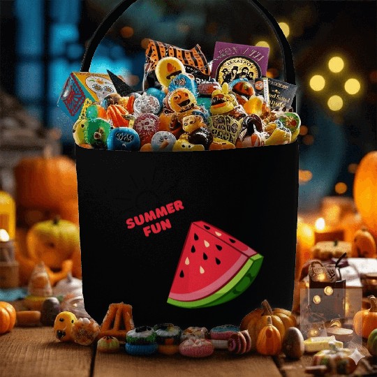 Peachy Paradise Fabric Baskets